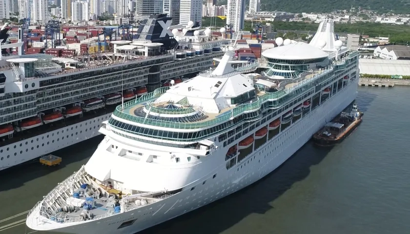 Royal Caribbean Group embarcará en Cartagena con el crucero 'Rhapsody Of The Seas'