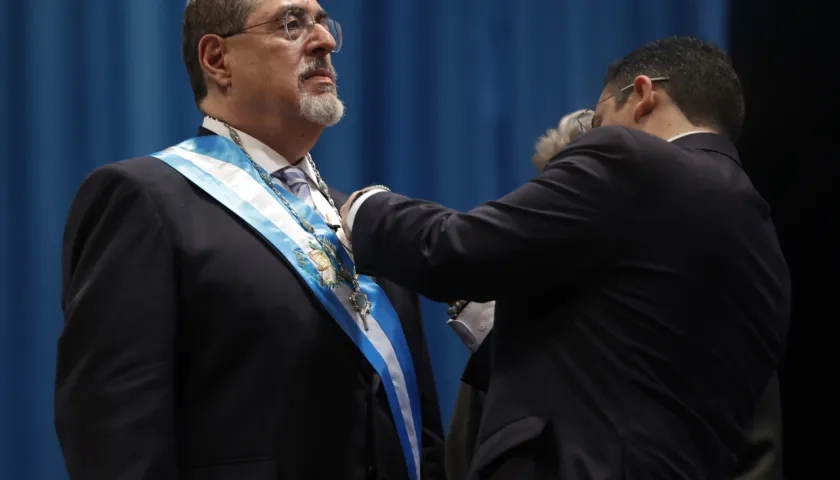 Presidente de Guatemala, Bernardo Arévalo.