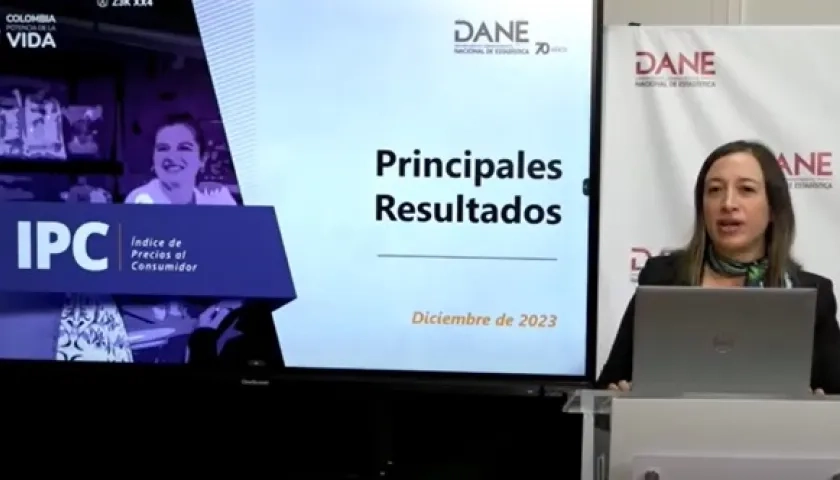 Andrea Ramírez, directora técnica de la Dirección de Metodología y Producción Estadística.