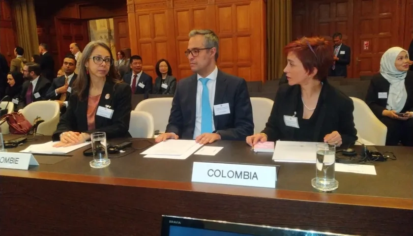 Colombia urge en la CIJ garantizar la existencia del pueblo palestino.