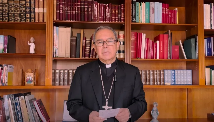  Cardenal Luis José Rueda, presidente de la Conferencia Episcopal Colombiana