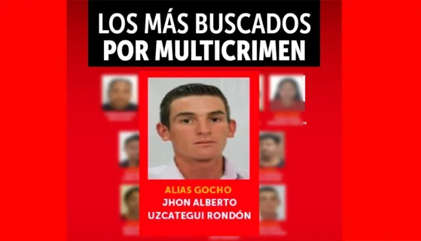 John Uscategui Rondón, alias ‘Gocho’.