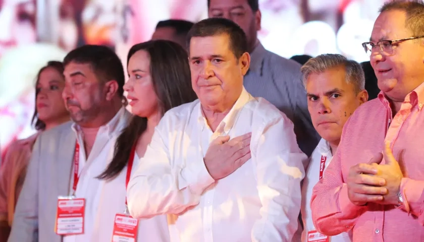 El expresidente de Paraguay Horacio Cartes. 
