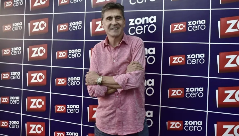 Ricardo Leyva, empresario de conciertos, durante su visita a zonacero.com.