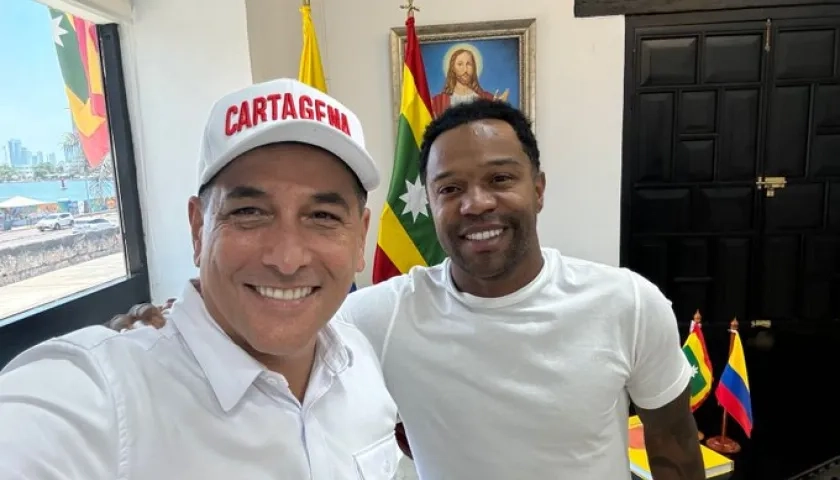Dumek Turbay, alcalde de Cartagena, adelanta la negociación con Dorlan Pabón. 