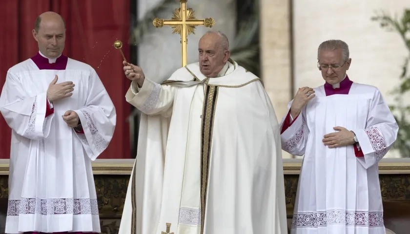 El papa Francisco en la Misa de Pascua este Domingo de Resurrección