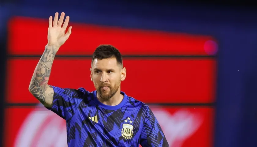 Lionel Messi, capitán de la selección Argentina. 