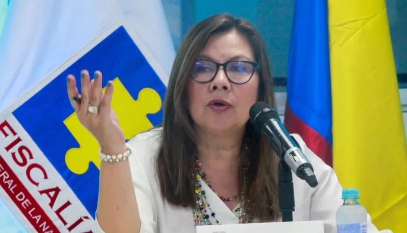 La Fiscal General de la Nación, Luz Adriana Camargo.