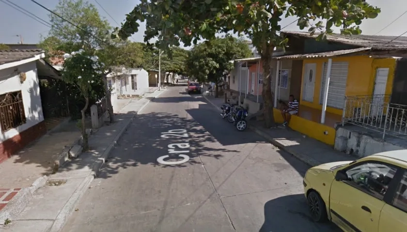 Sector del barrio Las Américas donde ocurrió el hecho. 