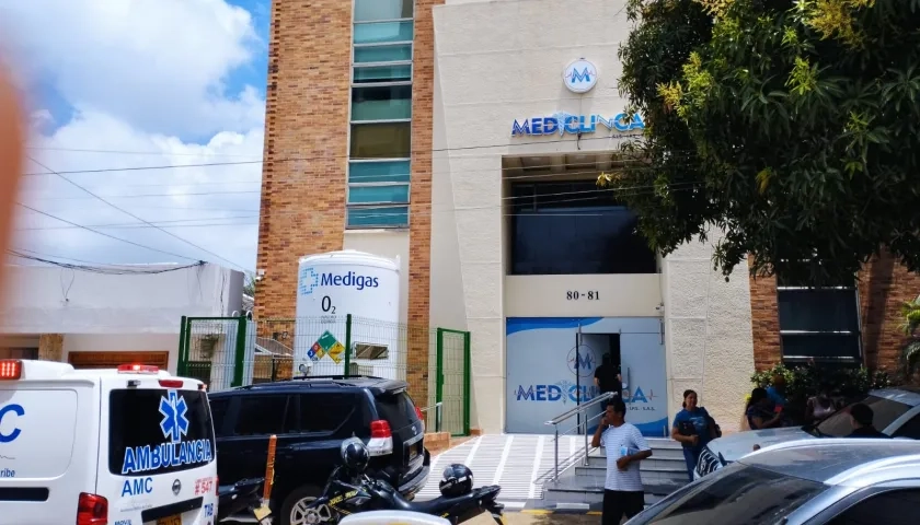 En Mediclínica se perpetró el atentado contra Jorge Luis Alfonso López