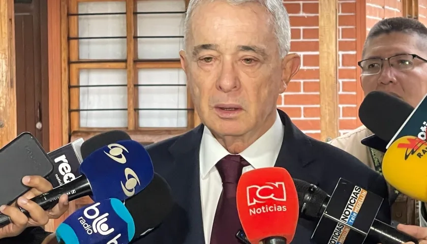 El expresidente de la República, Álvaro Uribe Vélez.