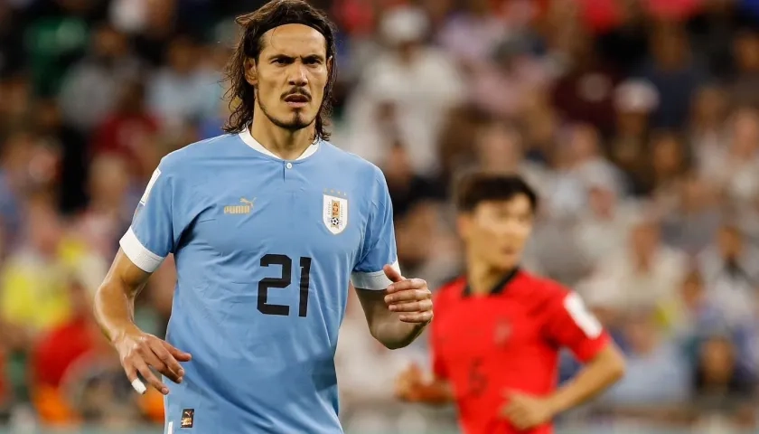 Édinson Cavani marcó 58 goles en 136 partidos con la selección uruguaya.