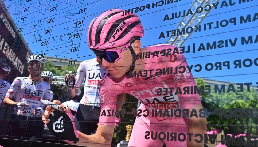 Tadej Pogacar mostró una inmensa superioridad sobre sus rivales en la primera semana del Giro.