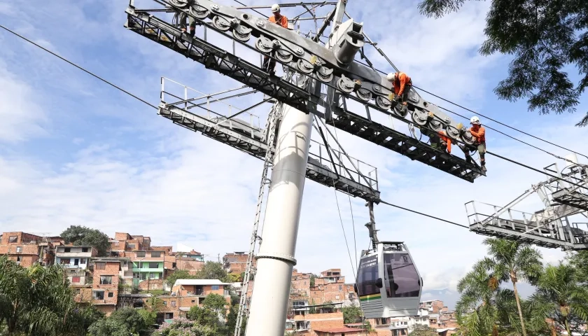 Arreglo metro de Medellín.