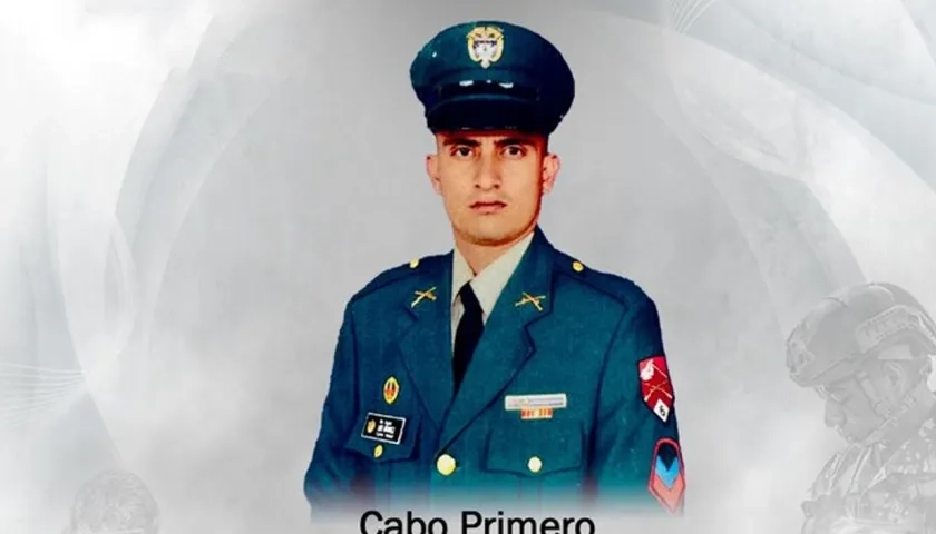 El cabo primero Luis Felipe Ramírez Perdomo.