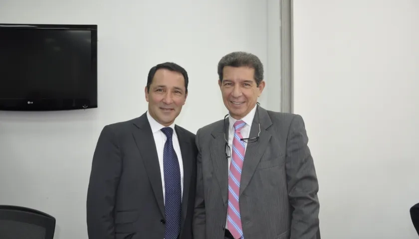 César Rincón y José Félix Lafaurie.