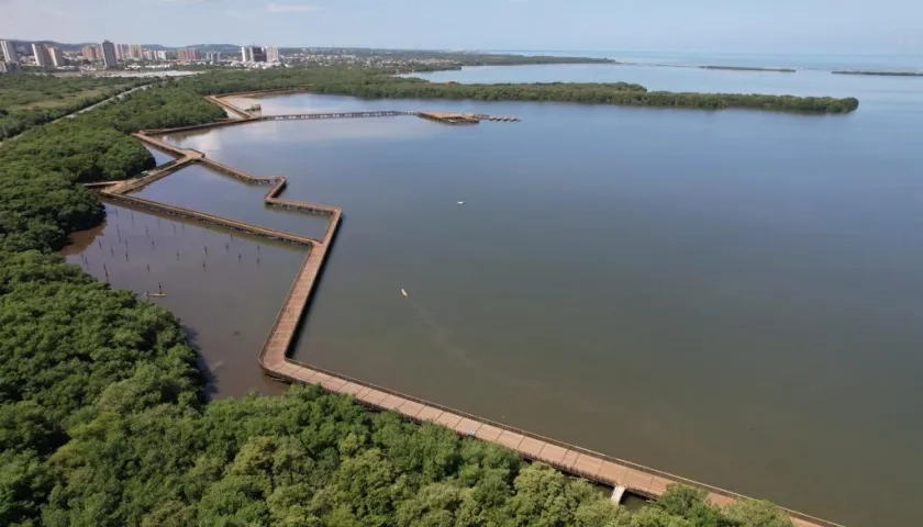 Ciénaga de Mallorquín en Barranquilla