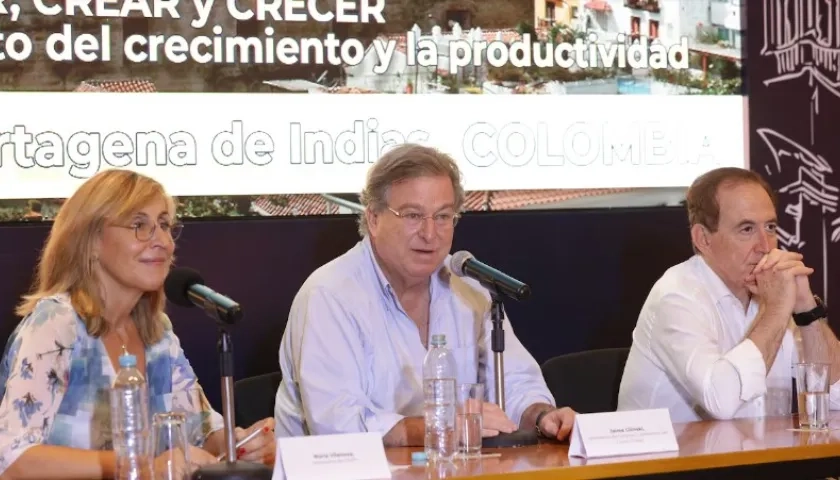 El empresario Jaime Gilinski en rueda de prensa previo al congreso de Ceapi