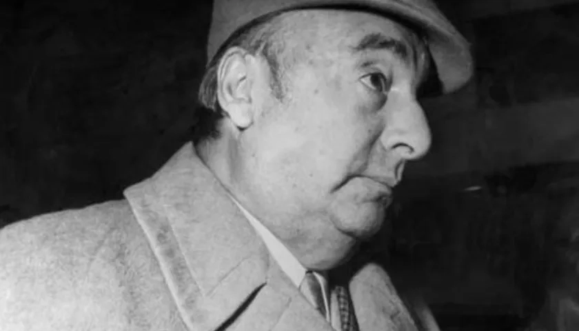 El poeta Pablo Neruda.