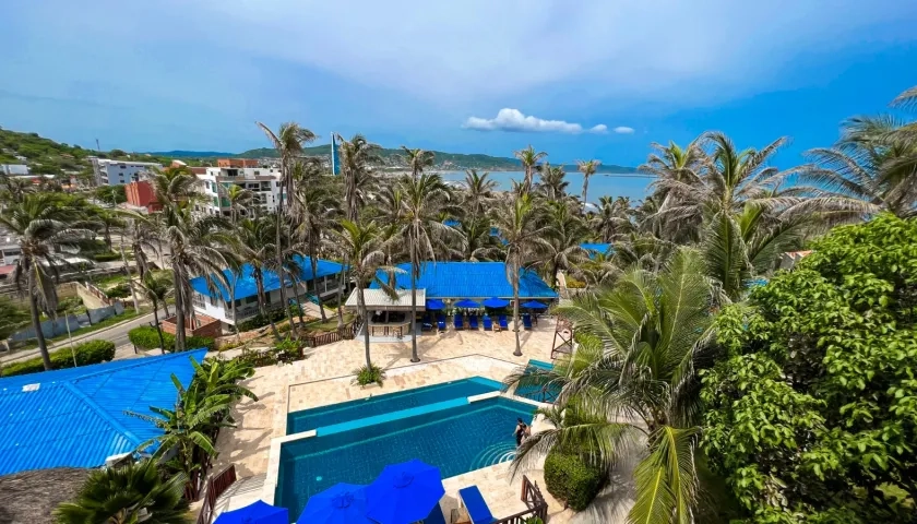 Hotel Pradomar, considerado un paraíso natural que mira al Mar Caribe