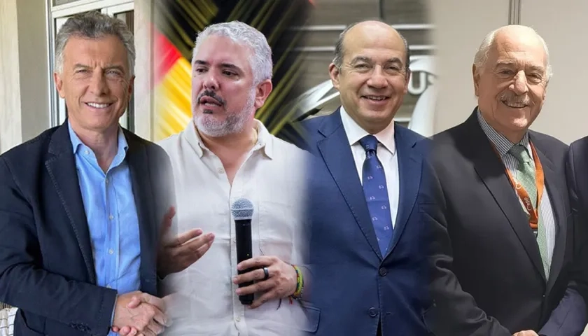 Expresidentes de América que rechazan los resultados "fraudulentos" de las elecciones en Venezuela. 
