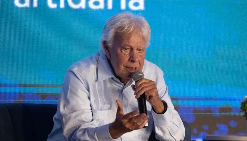 El expresidente del Gobierno español Felipe González.