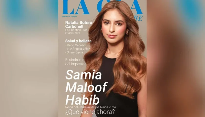 En la portada Samia Maloof, Reina del Carnaval de los niños 2024.