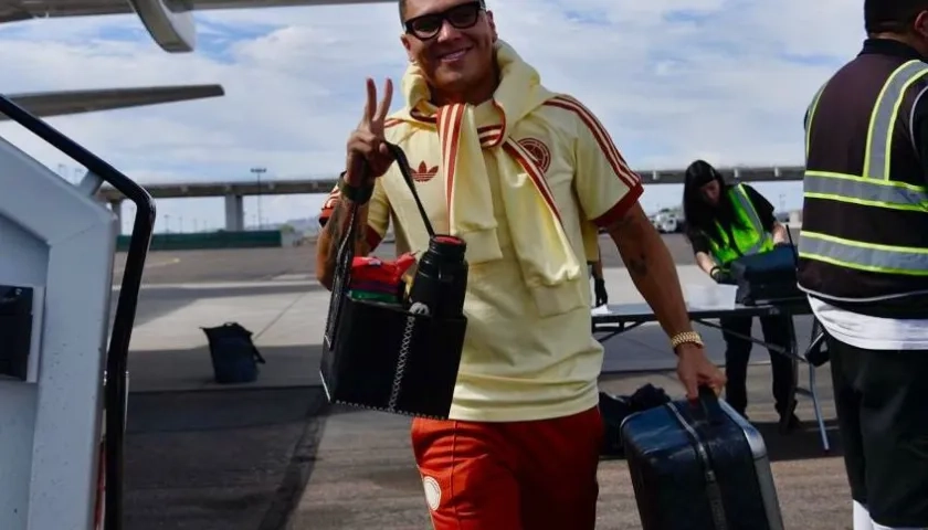 Juan Fernando Quintero, mediocampista de la Selección Colombia. 