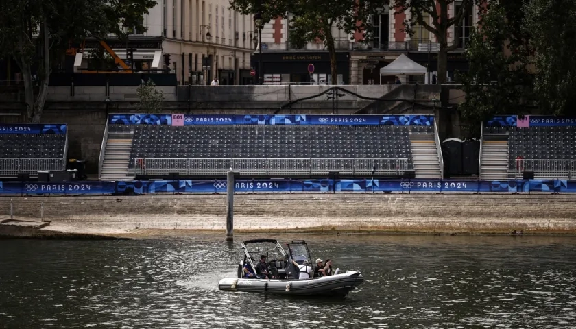 Cerca de 90 navíos transportarán por el río Sena a los unos 8.500 deportistas.