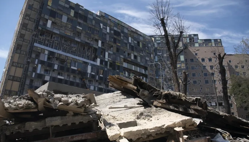 Desastres que ha dejado la guerra en Ucrania.