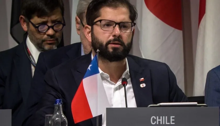 Gabriel Boric, Presidente de Chile.