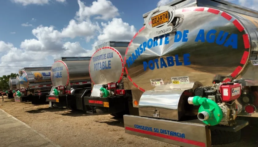  Carrotanques para La Guajira.