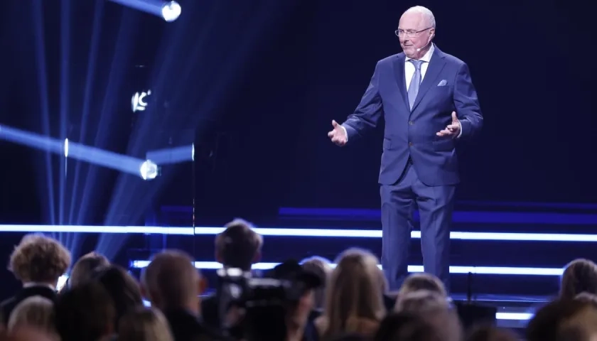 El entrenador sueco de fútbol Sven-Göran Eriksson.