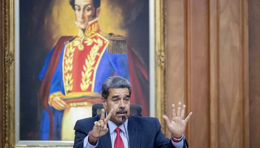 El presidente de Venezuela, Nicolás Maduro.