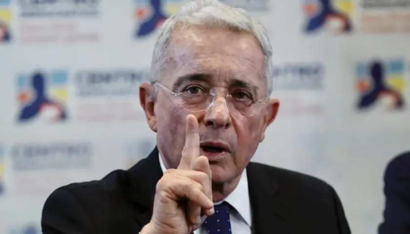 Álvaro Uribe Vélez, expresidente de Colombia.