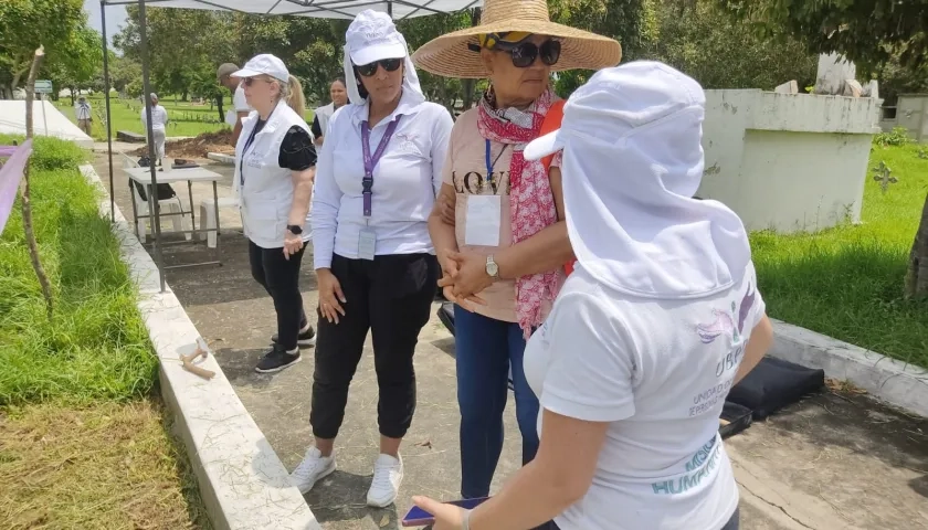 Intervención de la UBPD al Cementerio Calancala de Barranquilla