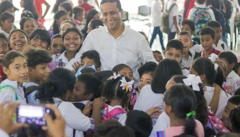 El Gobernador de La Guajira, Jairo Aguilar.