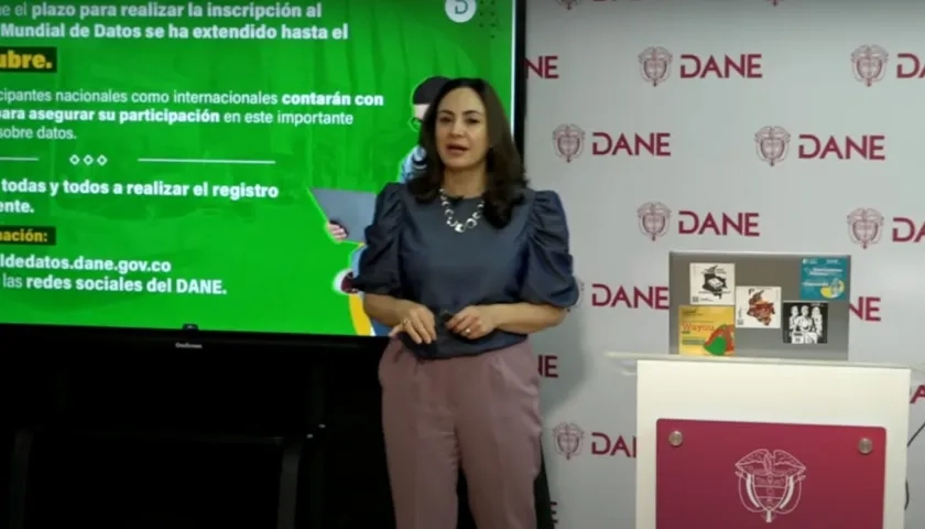 Piedad Urdinola, directora del Dane.