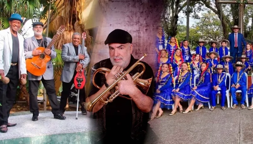 Septeto Nacional Ignacio Piñeiro, Randy Brecker y Banda Sinfónica del Caribe. 