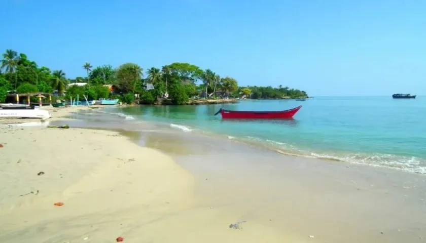 Imagen de Isla Fuerte, Bolívar. 