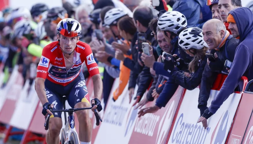 Primoz Roglic está a un paso de lograr su cuarto título en la Vuelta a España.