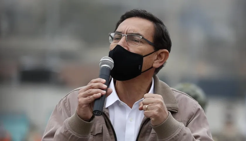 Expresidente de Perú, Martín Vizcarra.