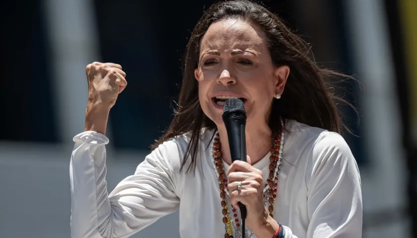 María Corina Machado, líder opositora venezolana.