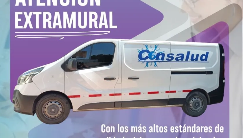 El vehículo donde serán transportados los Equipos de Cuidados Integral de la Salud ECIS-M.