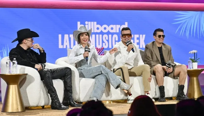 Luis Alfonso, Paola Jara, Yeison Jiménez y Pipe Bueno.