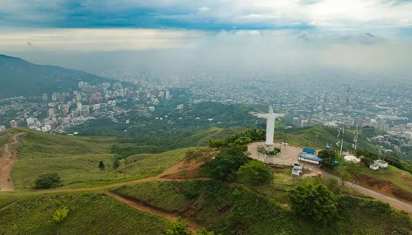 Panorámica de Cali, sede de la COP16.