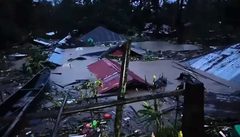 Inundaciones en Filipinas.