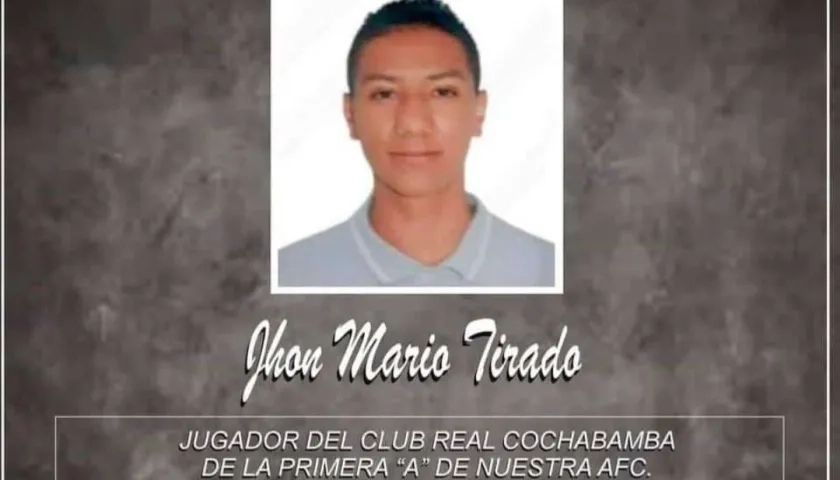 Jhon Mario Tirado.