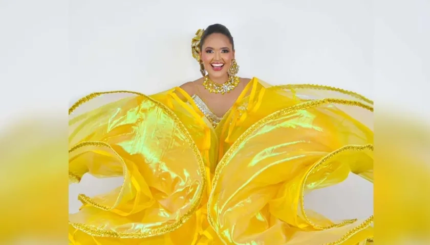 Jarilyn Fandiño Caballero, Reina del Carnaval de Santo Tomás 2025.