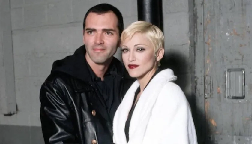 Christopher Ciccone y Madonna.